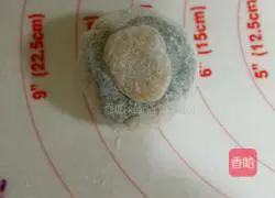 Bing Illustration of how to make skin mooncakes (mooncakes without oven) 11