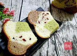 Illustration of how to make four-color toast 10