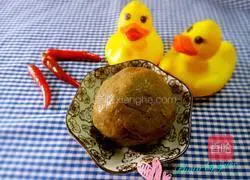 #Mooncake stuffing#Illustration of how to make mung bean paste stuffing 8