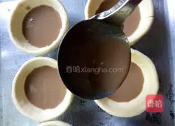 Chocolate egg tart recipe 6