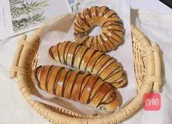 Super delicious red bean paste Bread tutorial is coming‼ ️Illustration of how to do it 21