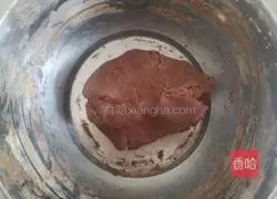 Illustration of how to make coffee bean cookies 9