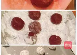 Chocolate wrinkle (crack) biscuits (cookies) recipe illustration 6