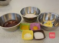 Cranberry bite Illustration of how to make crispy cake 1