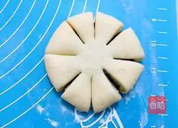 Illustration of making bean paste fancy bread 15