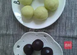 Illustration of how to make cartoon kiwi snow-skin mooncakes 6