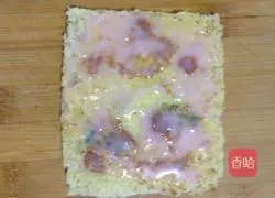 Illustration of how to make meat floss toast rolls 8