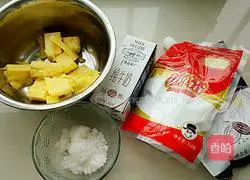 Illustration of how to make two-color biscuits 1