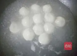 Illustration of how to make glutinous rice balls stuffed with moon cakes 8