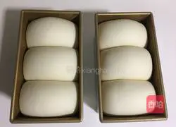 Illustration of how to make once-fermented white toast 6