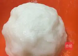 Lotus Seed Snow Skin Mooncake (Lazy Man) Recipe Illustration 3