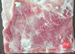 Gao's twice-cooked pork Illustration of how to do it 1