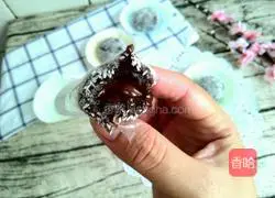 Chocolate glutinous rice cake recipe 11