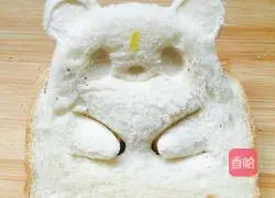 Illustration of how to make toast by Little Bear 6