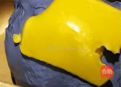 Illustration of how to make starry sky toast 3