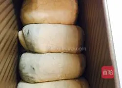 Illustration of how to make matcha milk toast 10