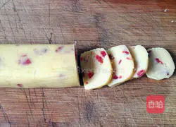 Illustration of how to make cranberry cookies 8