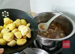 Illustration of homemade chestnut filling (snow skin mooncake filling) 2