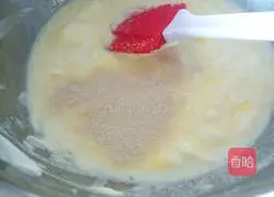 Light cream snack bag Illustration of how to do it 3