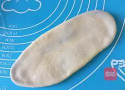 Illustration of how to make bean paste bread 11