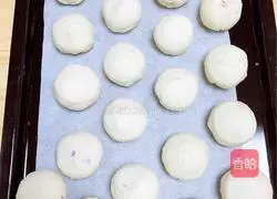 Coconut Milk Purple Sweet Potato Milk Skin Mooncake Recipe Illustration 12