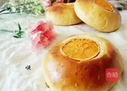 Illustration of how to make orange buns 18