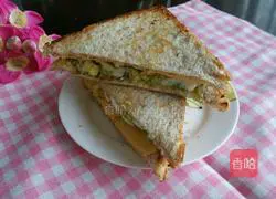 Illustration of how to make avocado toast 8