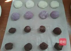 Illustration of how to make snow-skin mooncakes 8