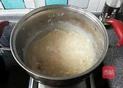 Illustration of how to make white kidney bean fruit mooncake filling 5