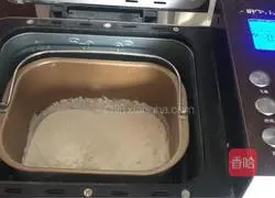 Illustration of making glutinous rice toast 6