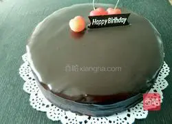 Chocolate mirror cake recipe 7