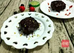 Chocolate Snow Skin Mooncake Recipe Illustration 15