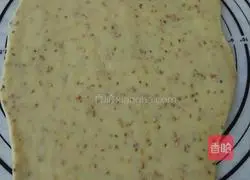 Illustration of how to make sesame crispy cookies 4