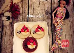 Angry Birds Cheese Biscuits Recipe Illustration 5