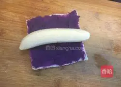 Baby Complementary Food - Purple Sweet Potato Toast Roll Recipe Illustration 3