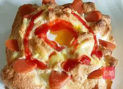 Illustrations of various ways to eat toast 4