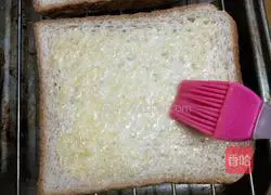 Illustration of how to make crispy toast 3