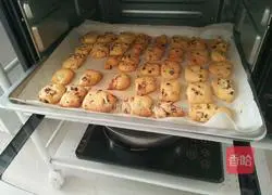 Illustration of how to make cranberry cookies 4