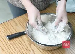 British afternoon tea: Illustration of how to make scones 4