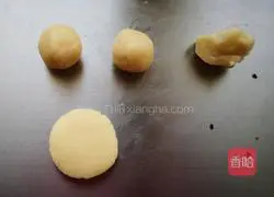 Illustration of how to make crispy sesame cookies 6