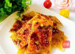 Illustration of making sauce-flavored pancake 12