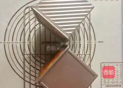 Illustration of two-color water cube toast bread 11