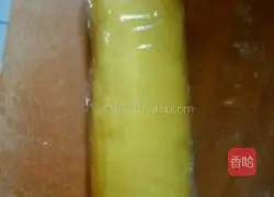 Illustration of how to make black sesame cookie rolls 13