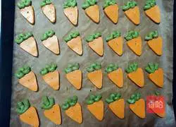 Illustration of how to make carrot biscuits 13