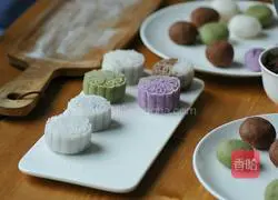 Fancy Snowskin Mooncake Recipe Illustration 14