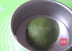 Illustration of how to make matcha toast bread 10
