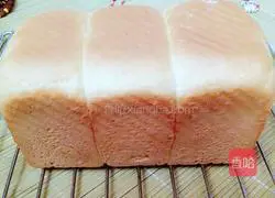 Illustration of making pure milk toast (flour version) 9