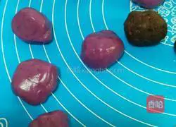 Purple Sweet Potato Snow Skin Mooncake Recipe Illustration 7