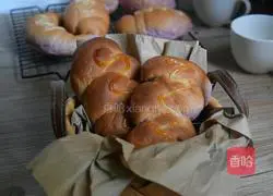 Purple Sweet Potato Bread Recipe Illustration 16