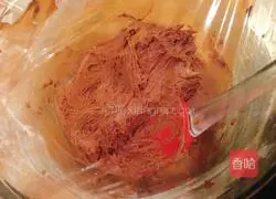 Chocolate wrinkle (crack) biscuits (cookies) recipe illustration 5